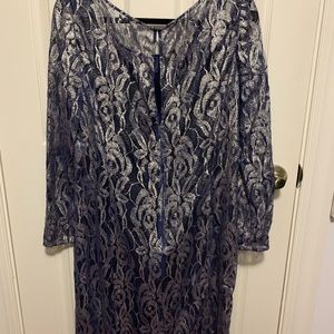Kay Unger lace dress